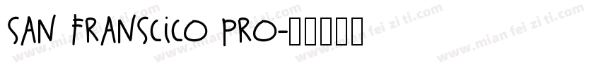 San Franscico Pro字体转换